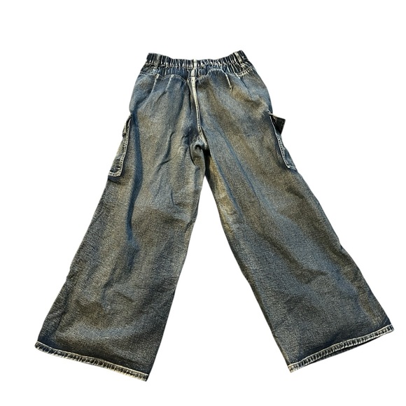 SHEIN Blue Distressed Denim Jeans Curve 1XL - Picture 2 of 5